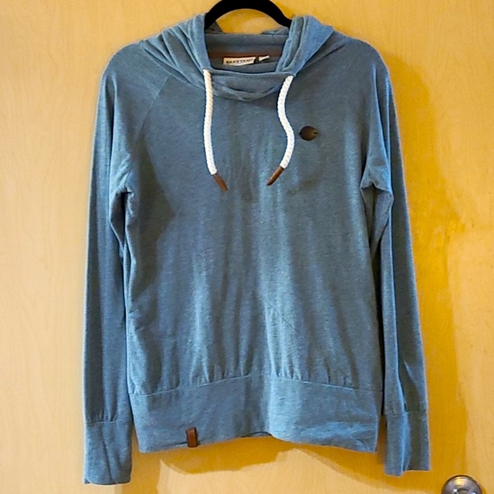 NAKETANO Mandy hoodie Teal size M
